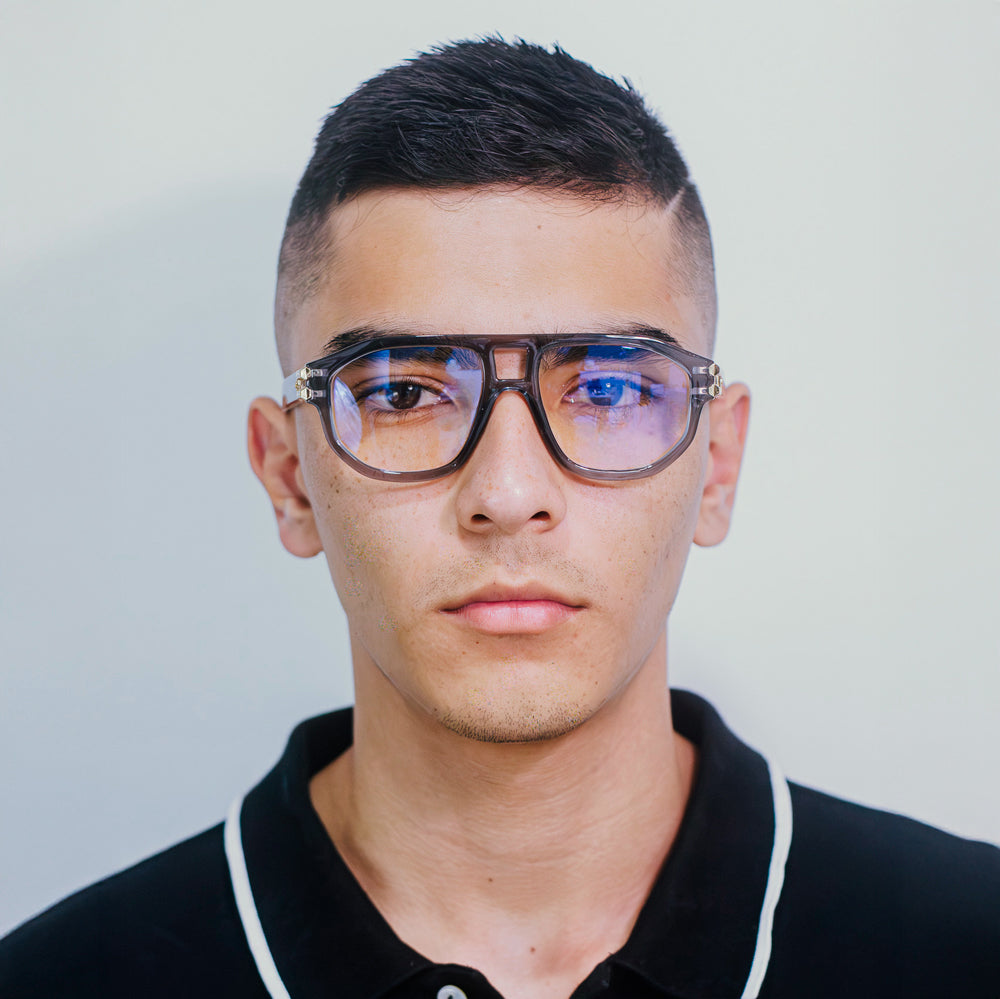 NORTH - FILTRO AZUL - gris transparente