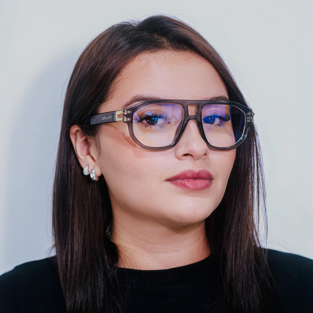 NORTH - FILTRO AZUL - gris transparente