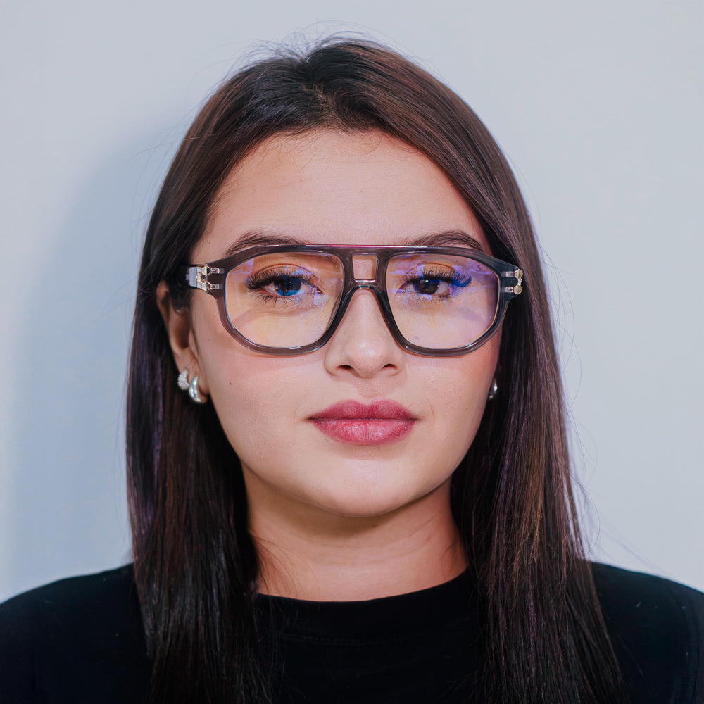 NORTH - FILTRO AZUL - gris transparente