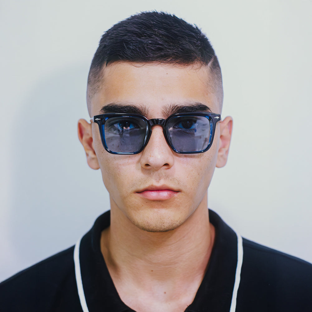 STRATOS -azul transparente