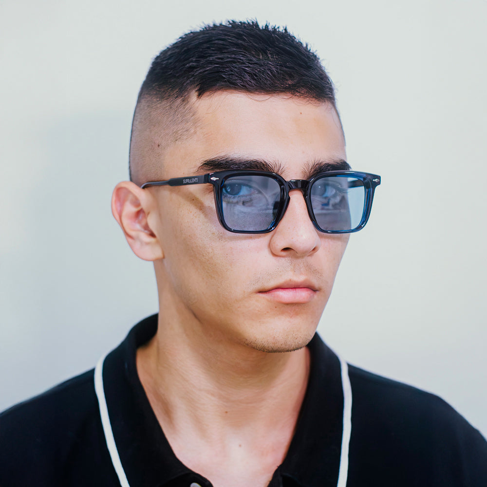 STRATOS -azul transparente