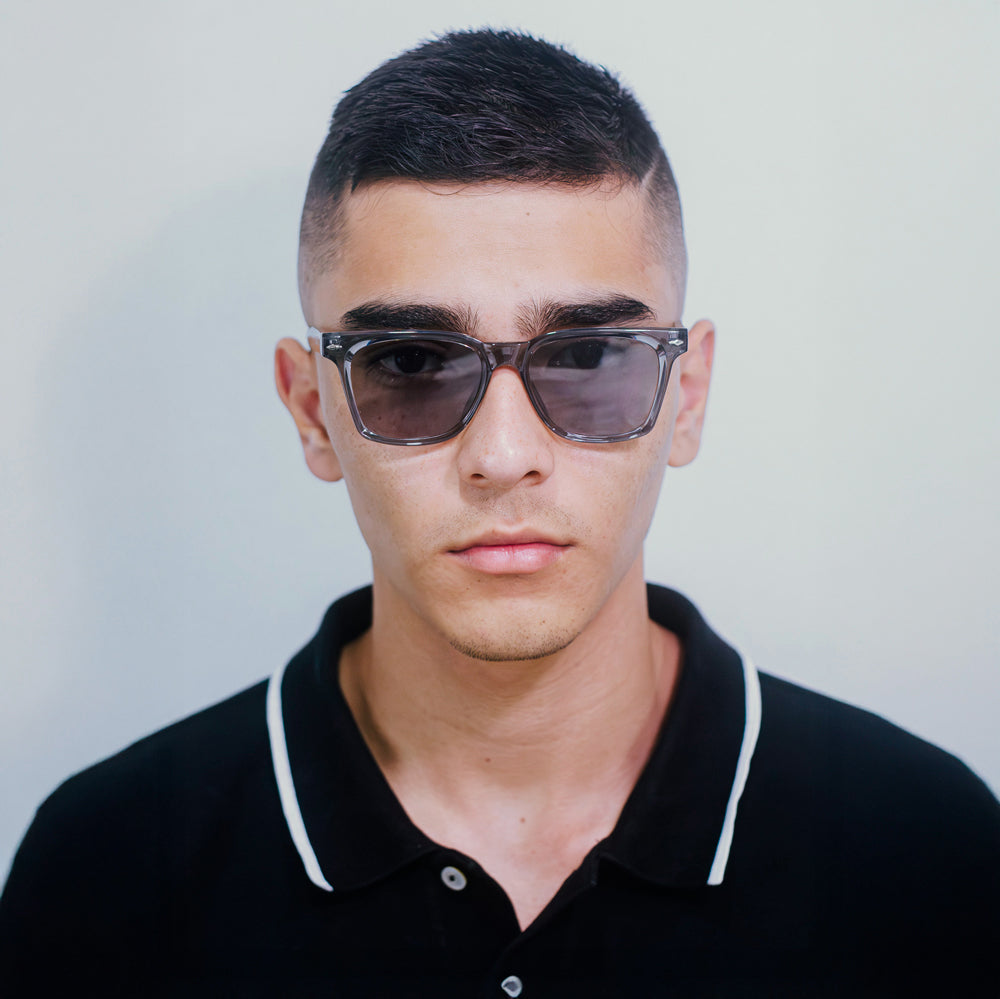 WAYFARER PUFFER - gris transparente